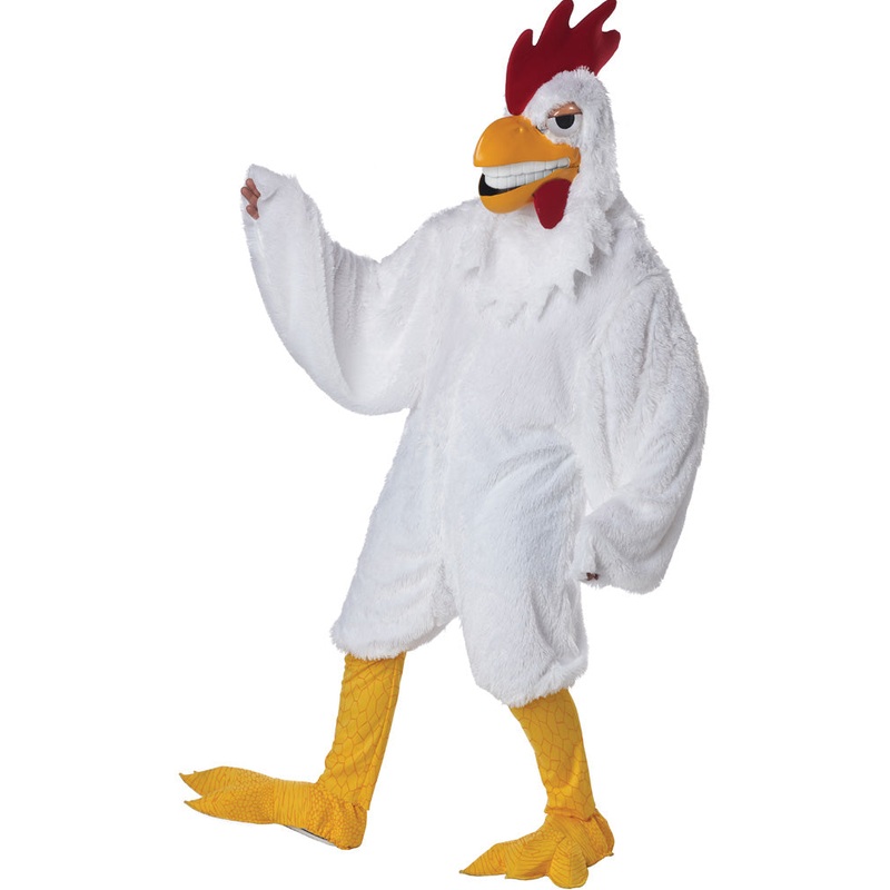 What the Cluck Mascot Adult Costume
