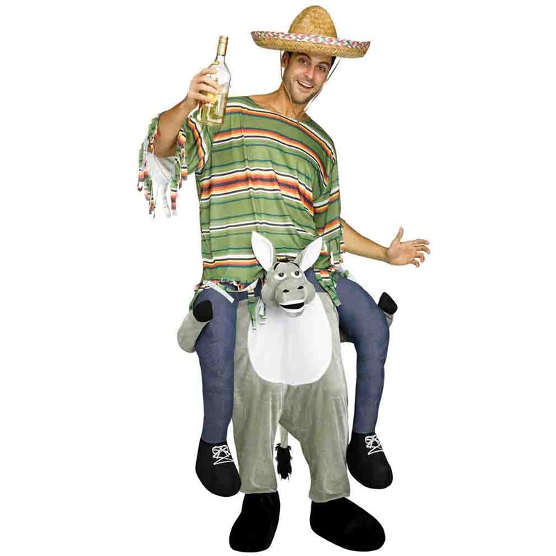 Carry Me Donkey Mens Costume
