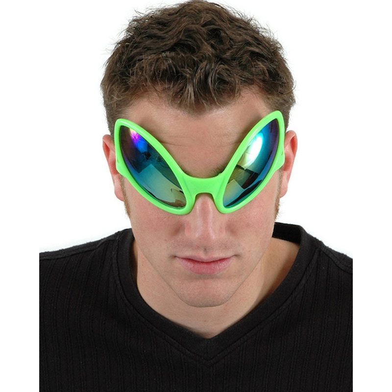 Close Encounter Green Deluxe Glasses