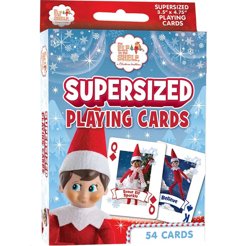 Elf On The Shelf Supersized Playing Cards