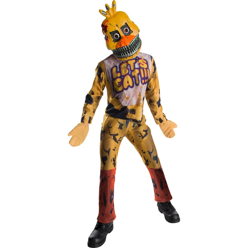 Five Nights at Freddys Nightmare Chica Kids Costume