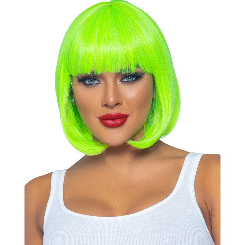 Neon Green Bob Wig