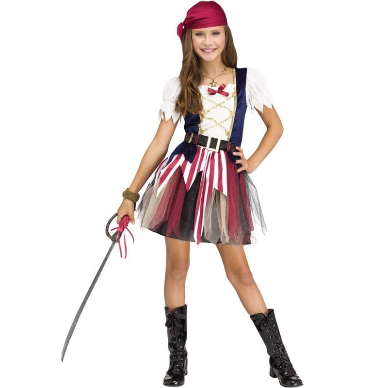 Queen of the Seas Girls Costume