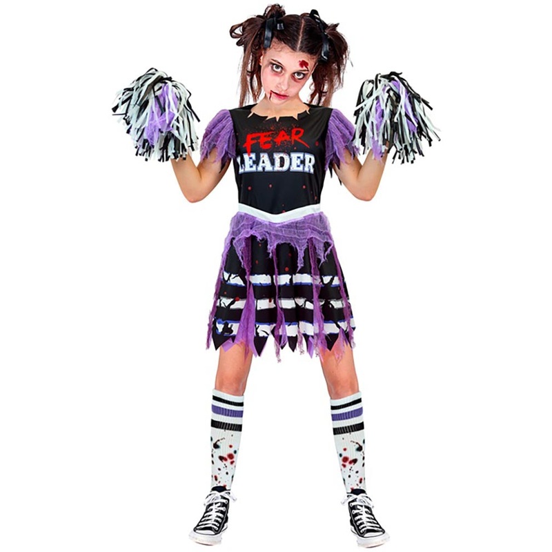 Zombie Fearleader Girls and Teens Costume