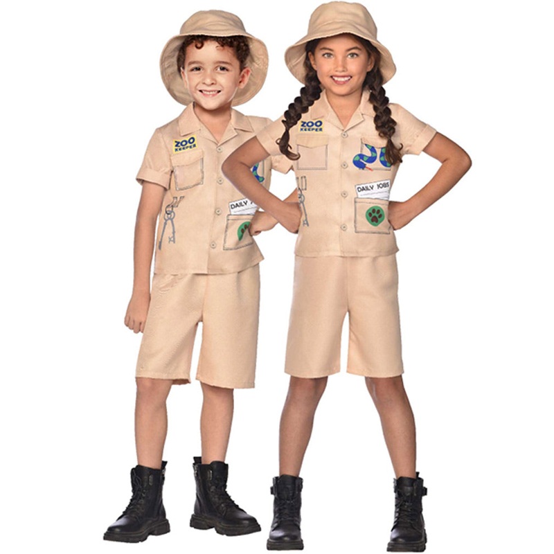 Zoo Keeper Kids Costume