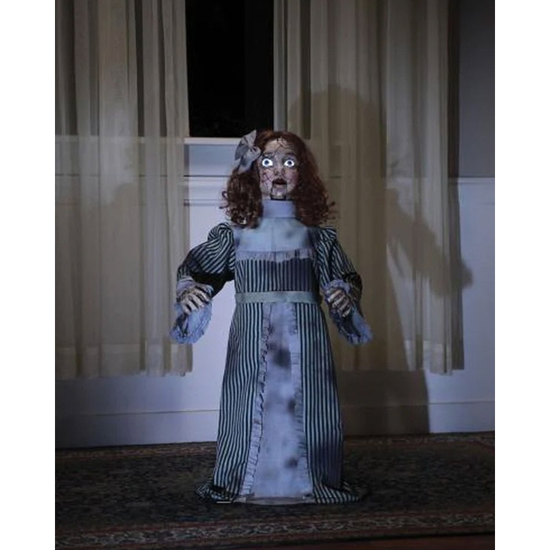 Animated Vintage Doll Prop 91cm