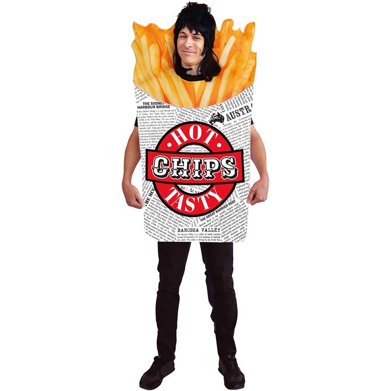 Aussie Hot Chips Adult Costume