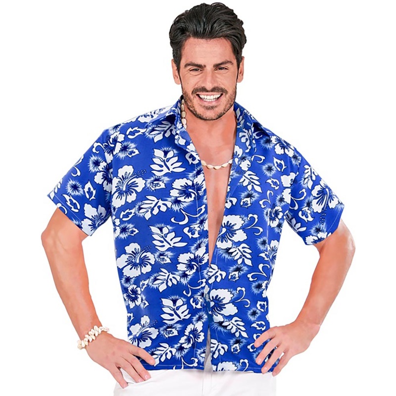 Blue Hawaiian Mens Shirt