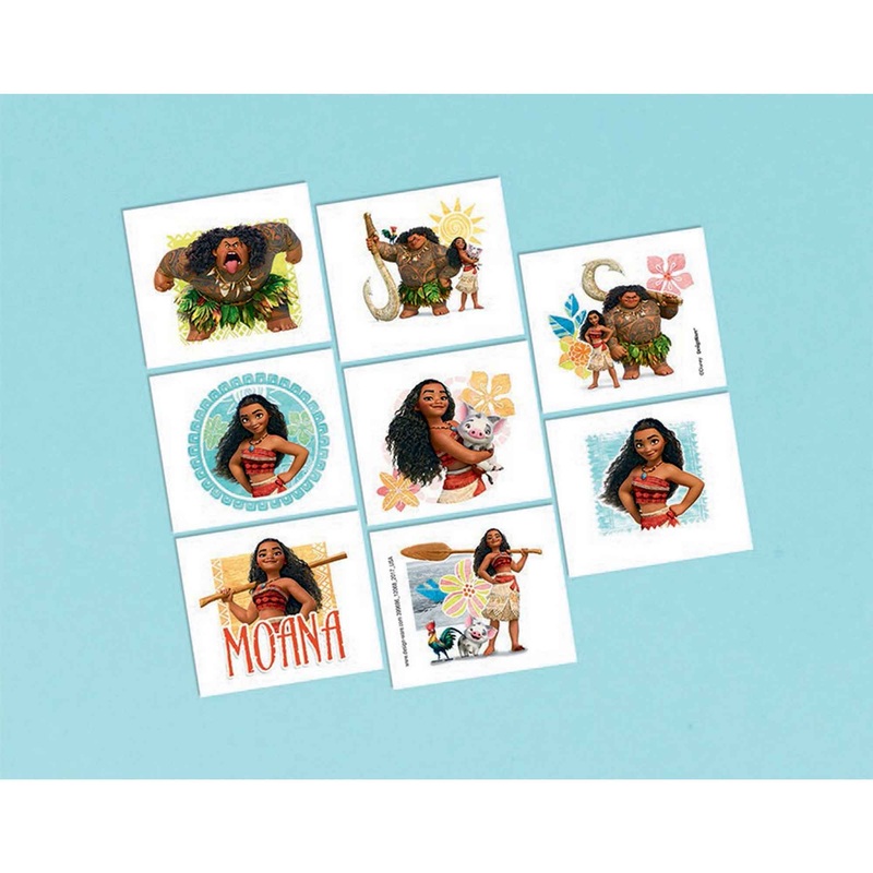 Moana Tattoo Favors