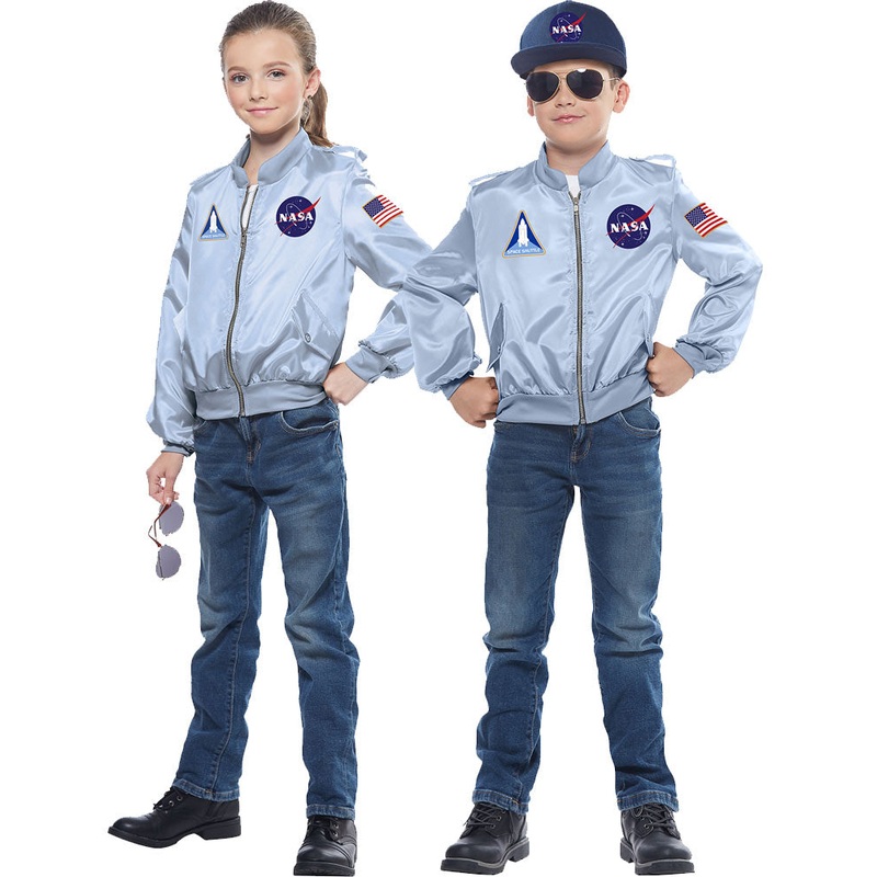 Nasa Flight Jacket Kids Costume