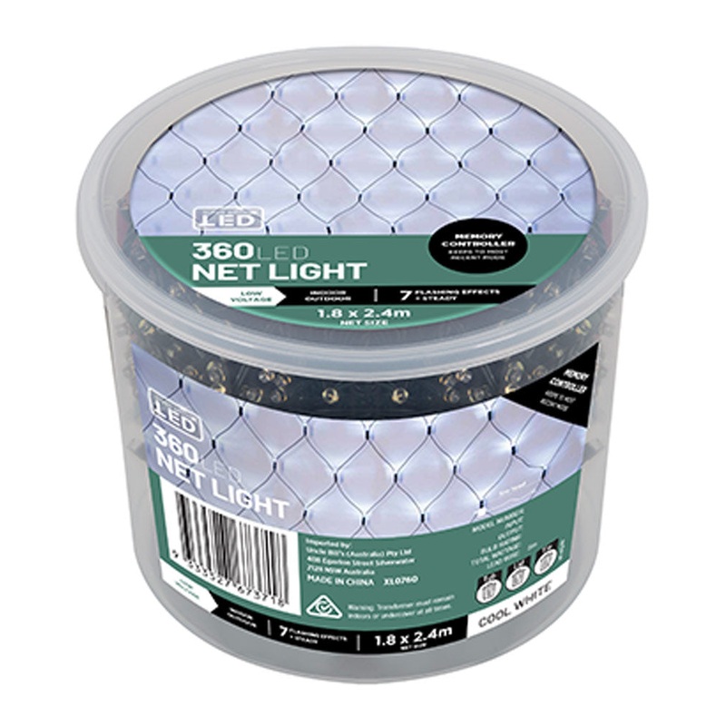 White LED Net Light 360 Piece