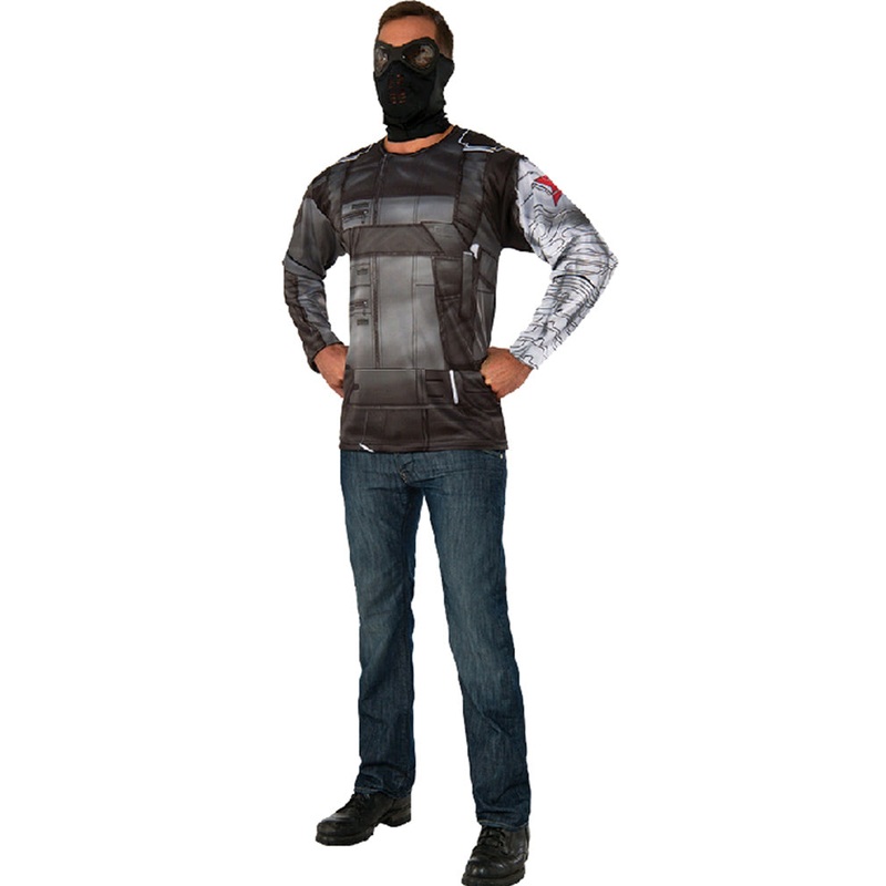 Winter Soldier Mens Costume Top