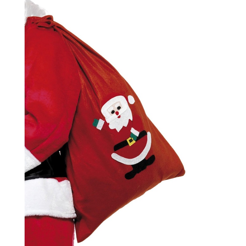 Christmas Red Santa Present Sack