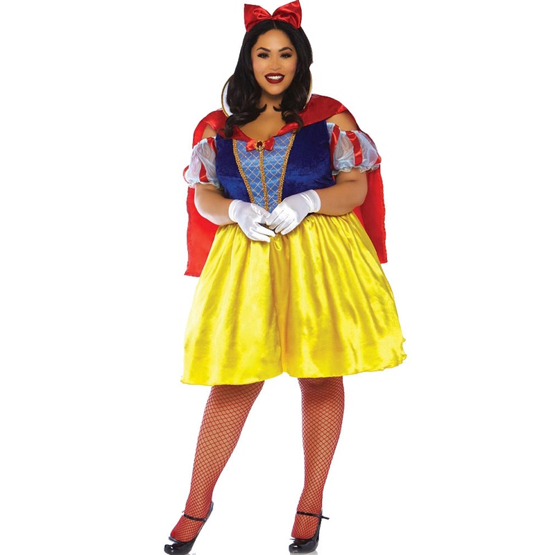 Fairytale Snow White Womens Plus Size Costume