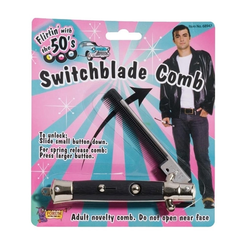 Grease 50s Switch Blade Comb