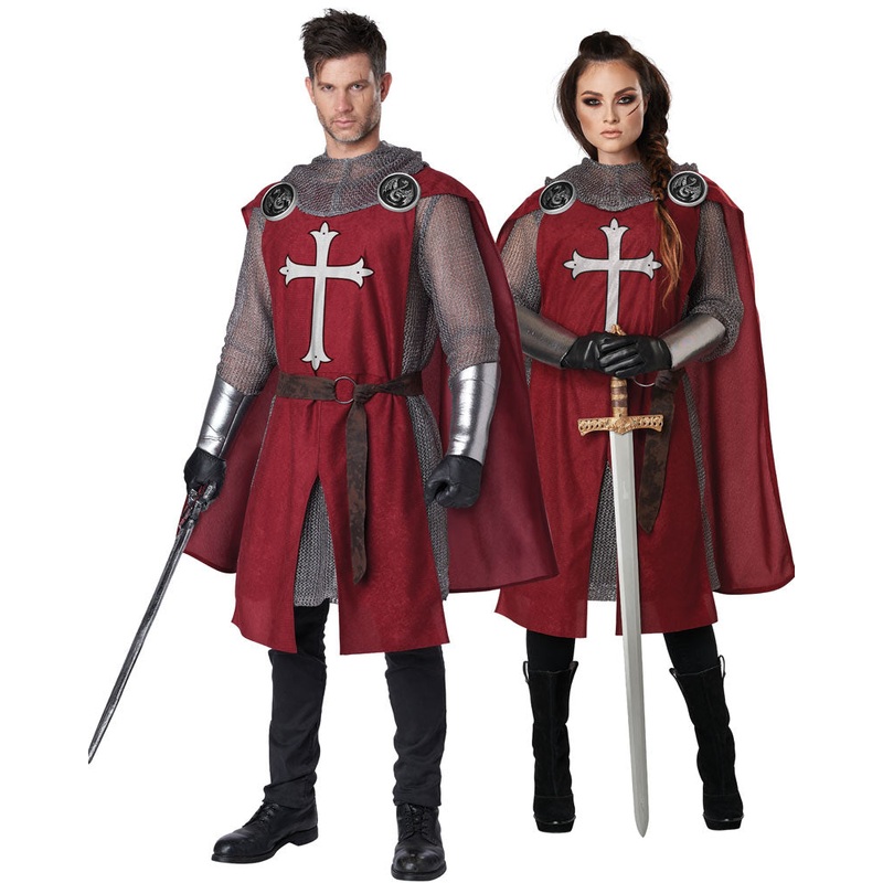 Knights Red Surcoat Adult Costume