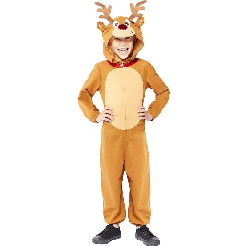 Reindeer Jumpsuit Kids Christmas Costume