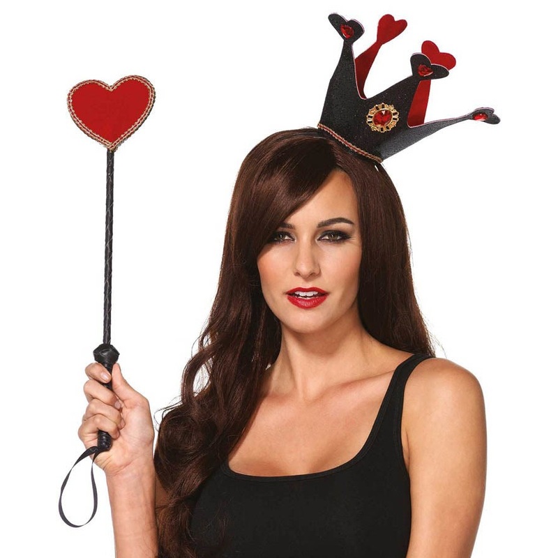 Royal Crown Headband and Heart Scepter