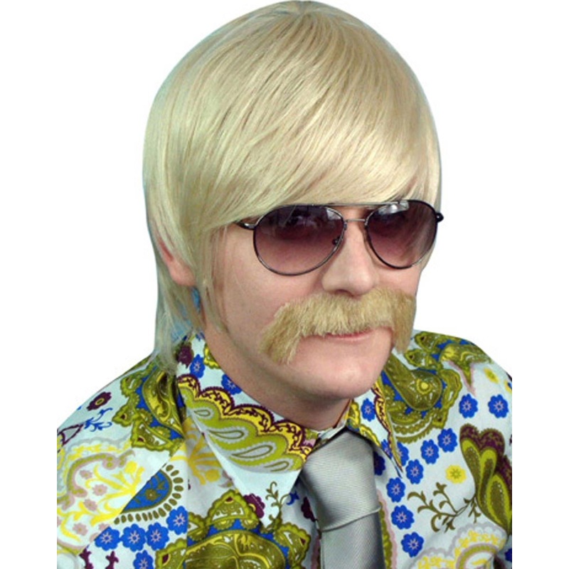 70s Mod Guy Blonde Wig