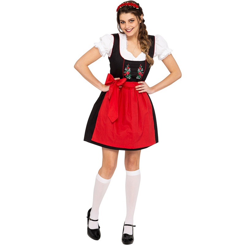 Angelika Oktoberfest Dirndl Plus Size Womens Costume