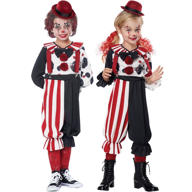 Creepy Clown Toddler Costume
