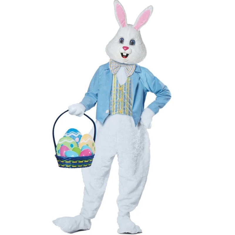 Deluxe Easter Bunny Adult Plus Size Costume