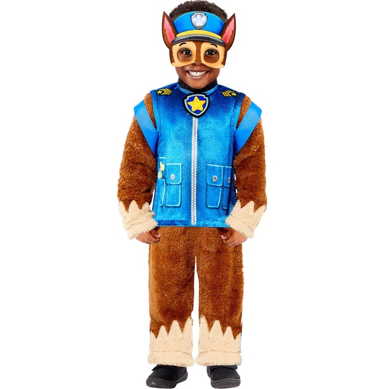Paw Patrol Chase Deluxe Boys Costume