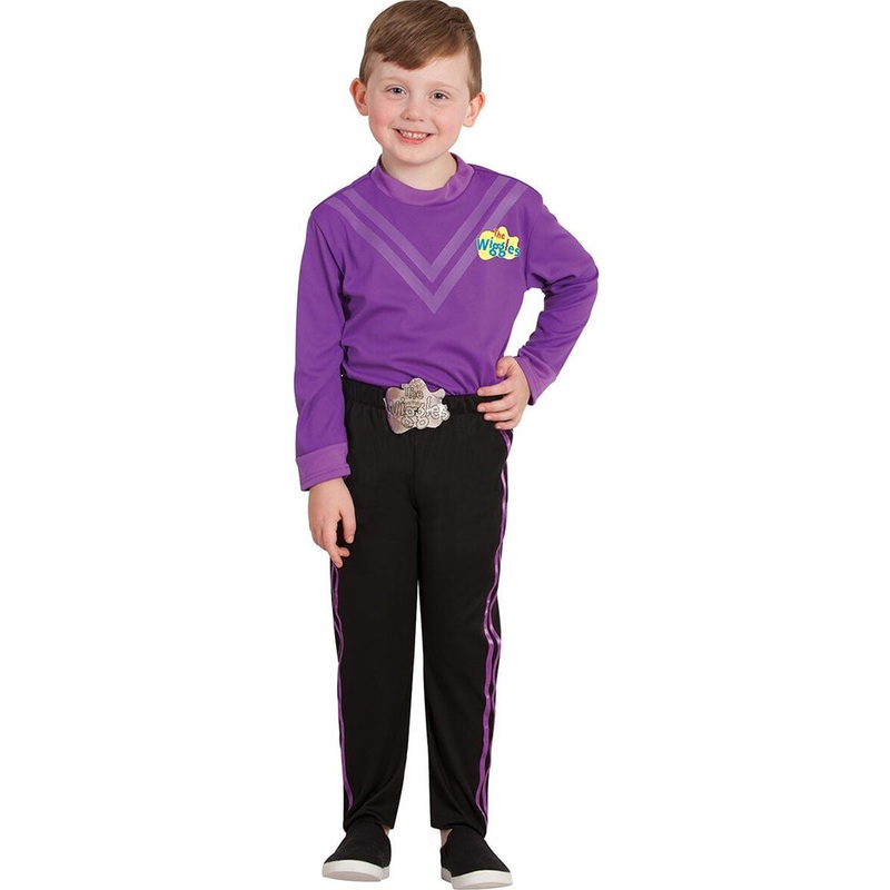 Purple Wiggle Boys Costume