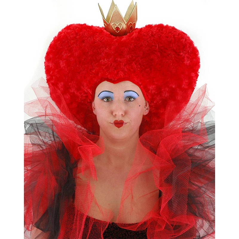 Alice in Wonderland Red Queen Plush Deluxe Hat