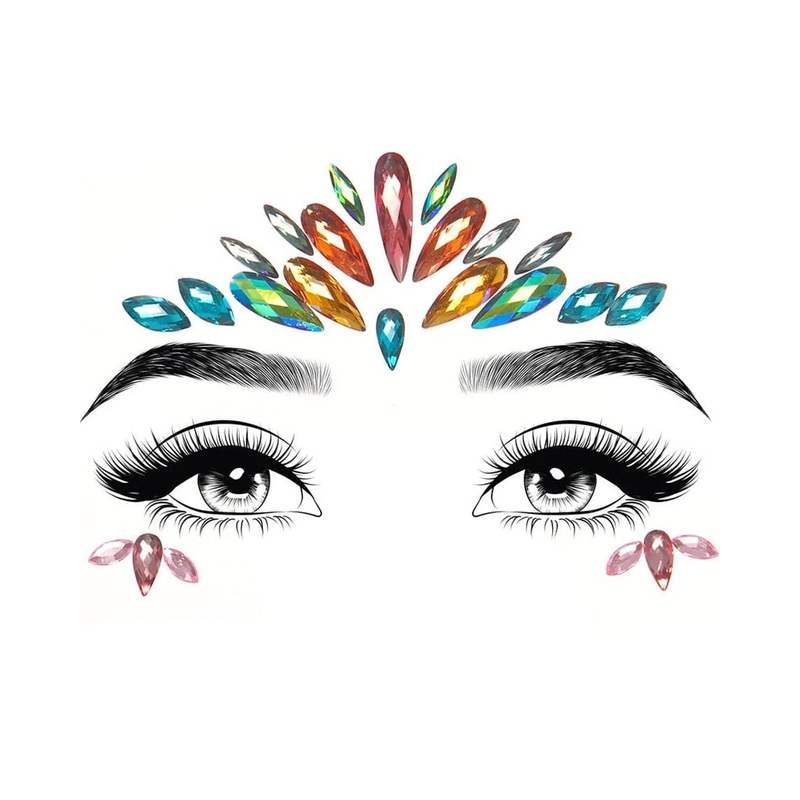 Avri Adhesive Face Jewels Sticker