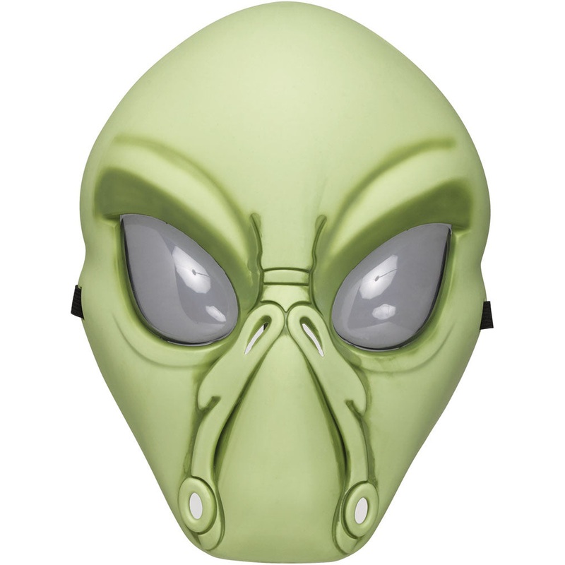 Green Alien Mask