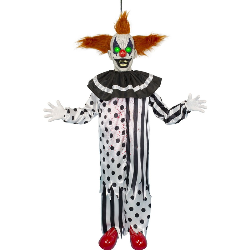Hanging Shaking Clown Animatronic