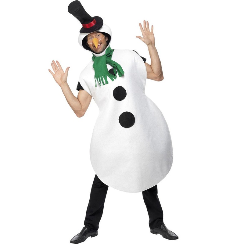 Snowman Adult Christmas Costume