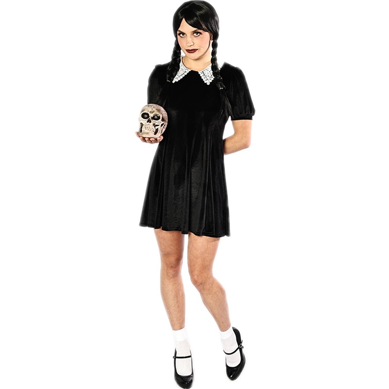 Spooky Goth Girl Deluxe Womens Costume