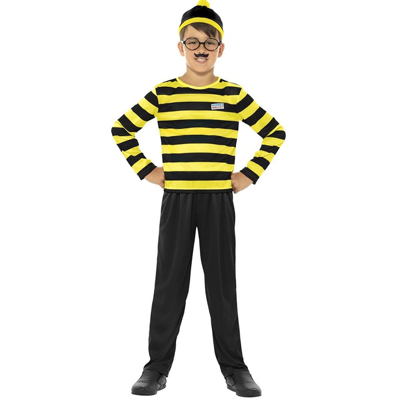 Wheres Wally Odlaw Boys Costume