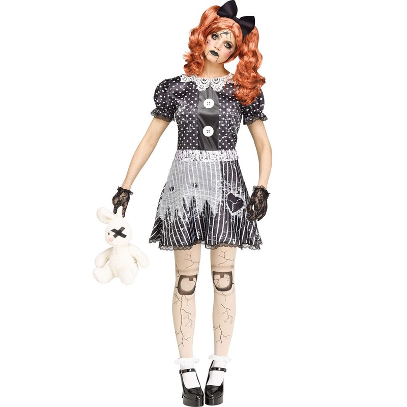 Attic Doll Adult Costume