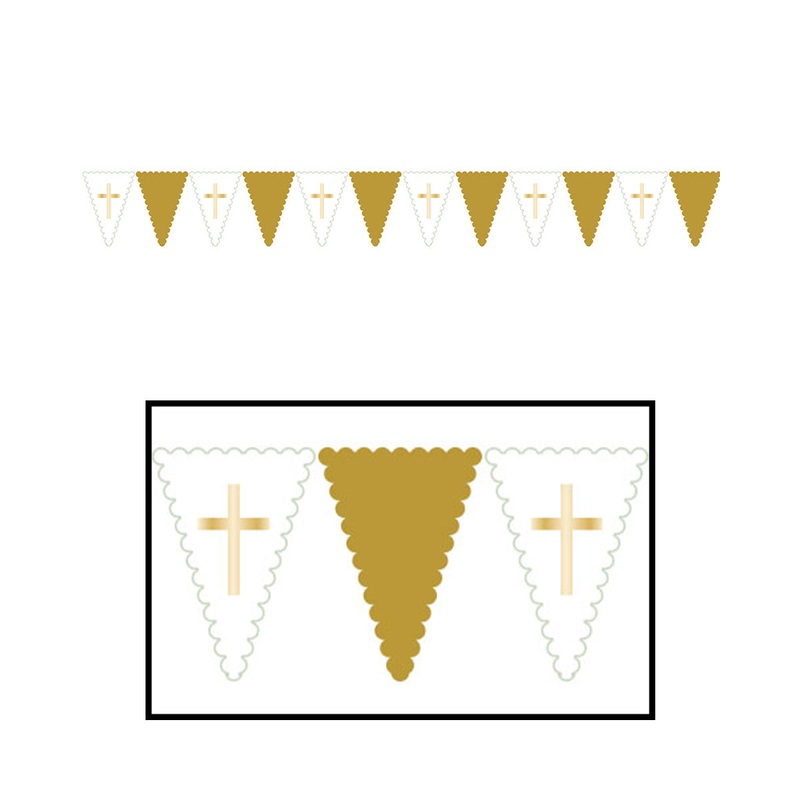 Botanical Celebration Cross Bunting 2.8m