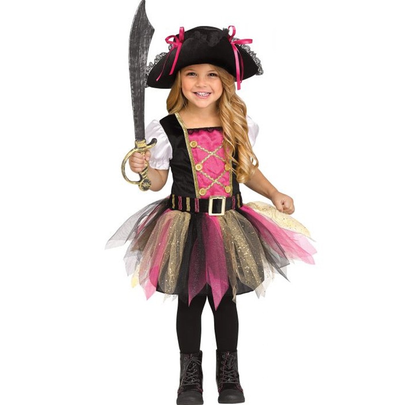 Captain Cutie Toddler Girls Costume