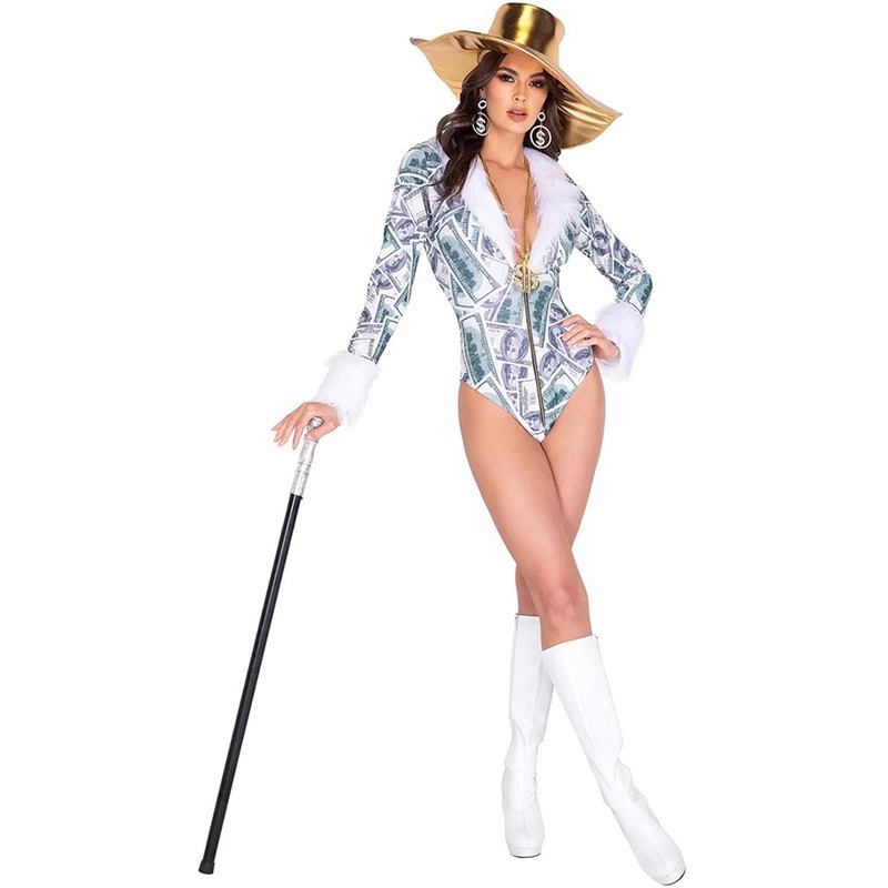High Roller Pimp Womens Costume