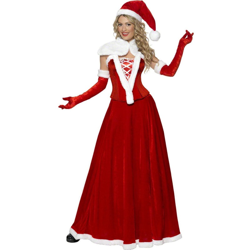 Miss Santa Luxury Womens Christmas Costume