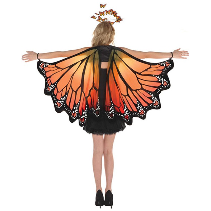 Orange Monarch Butterfly Wings