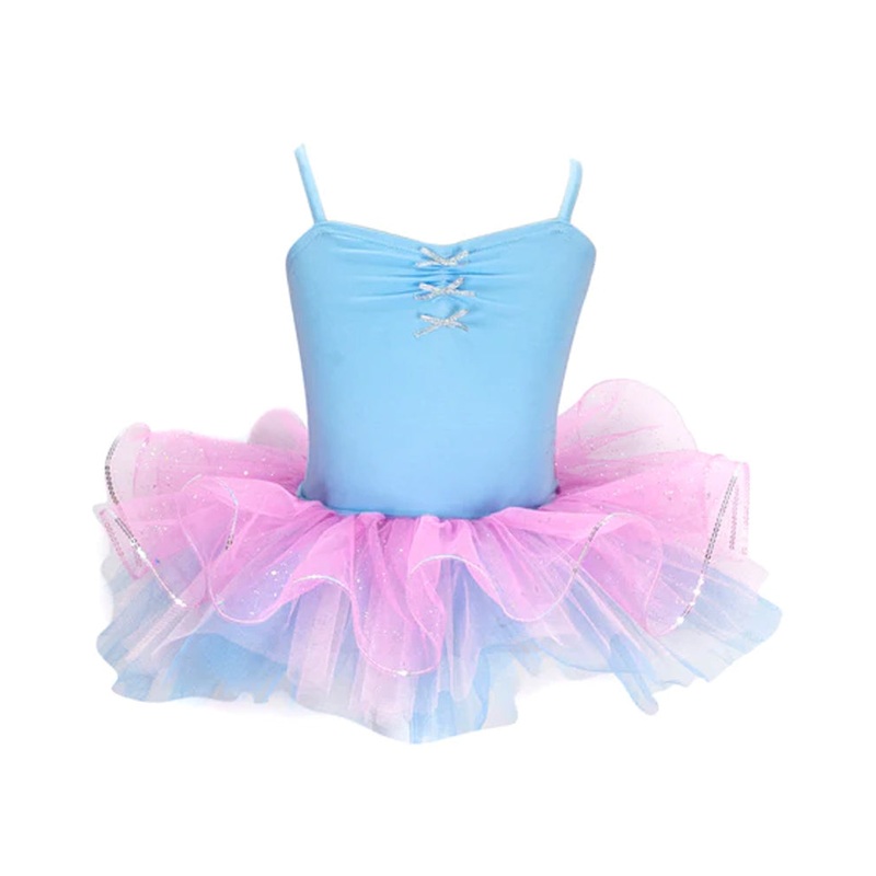 Pastel Blue Ballet Tutu Girls Costume