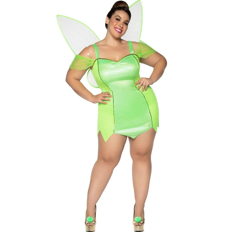Pretty Pixie Womens Plus Size Costume