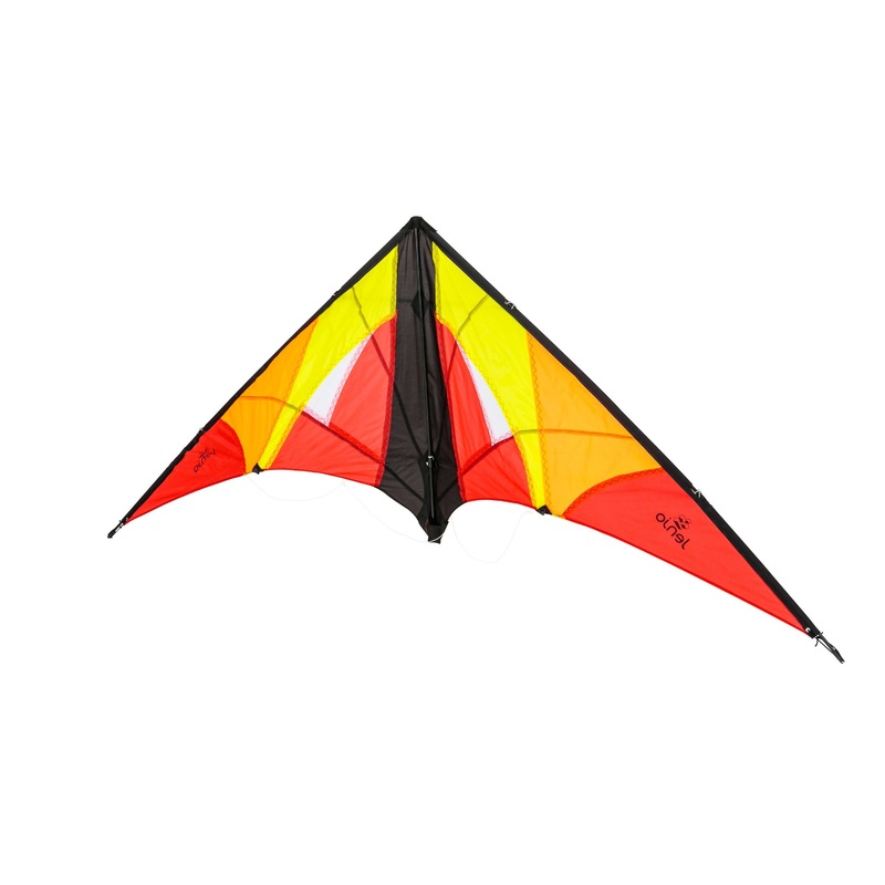 Red and Yellow Stunt Kites