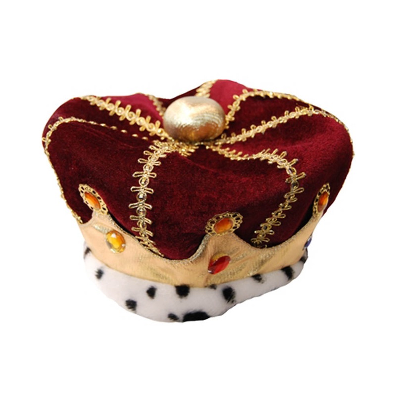 Royal King Plush Crown