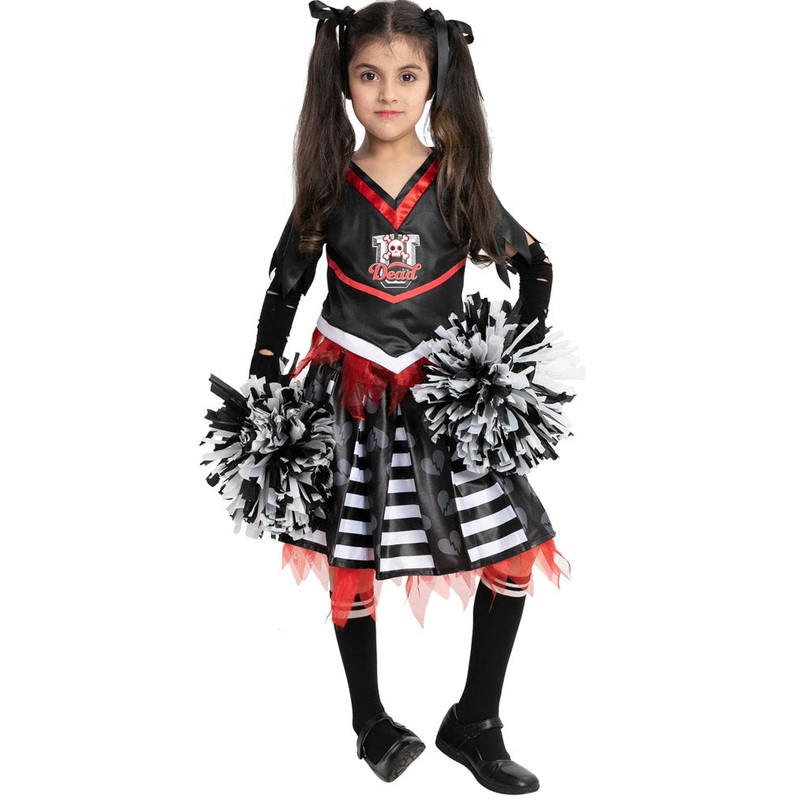 Spiritless Undead Cheerleader Girls Costume