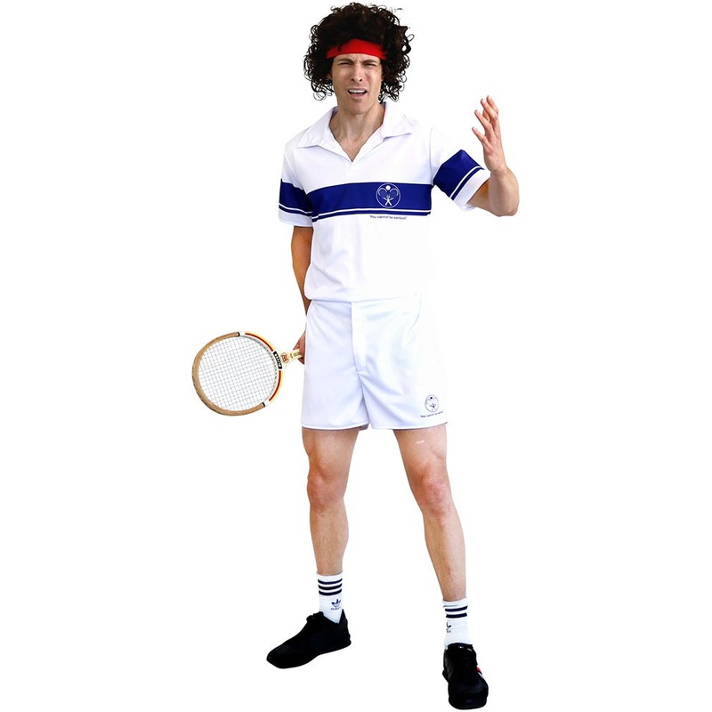 80s Aussie Open Tennis Player Mens Costume