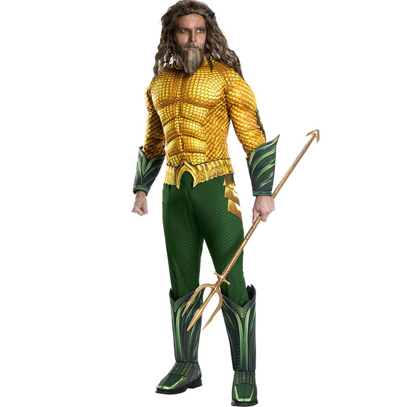 Aquaman 2018 Deluxe Aquaman Mens Costume