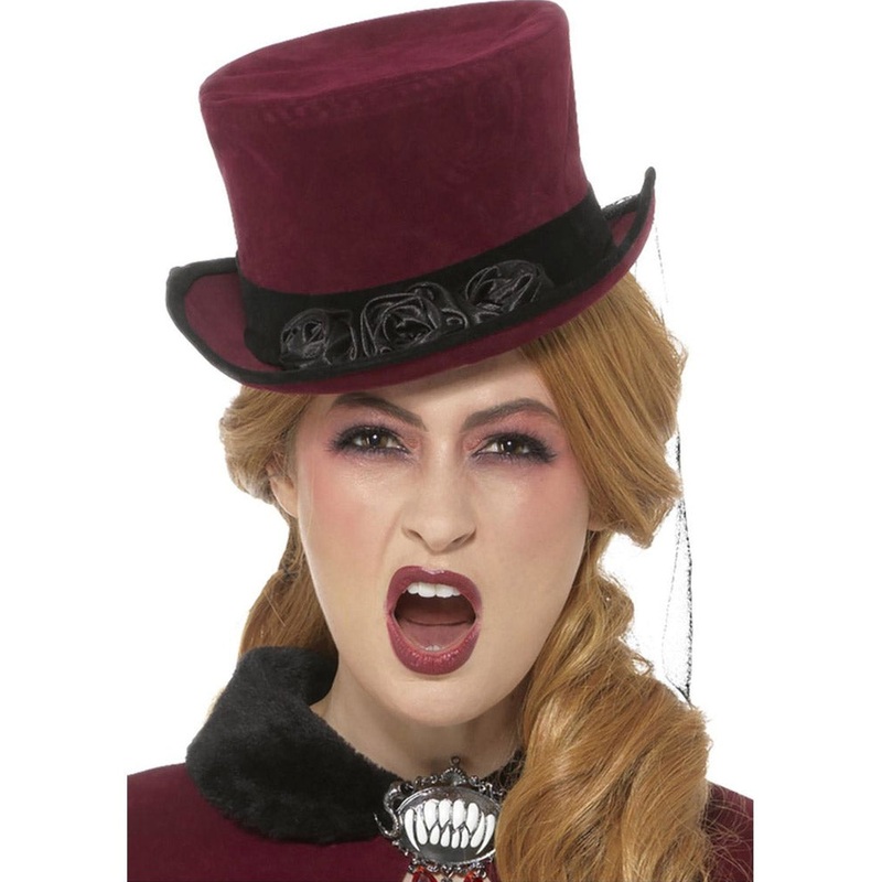 Deluxe Victorian Vampiress Hat