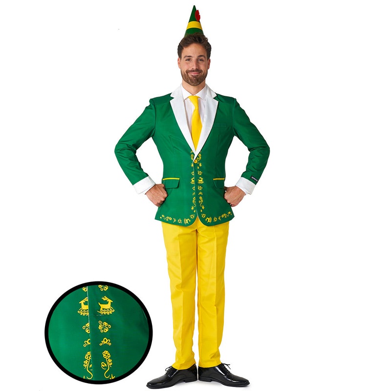 Elf Movie Mens Christmas Suitmeister